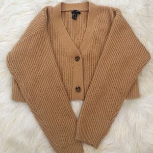 Cropped forever 21 sweater